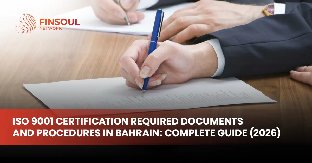 required documents for ISO 9001 certification